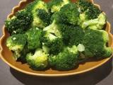 A picture of Brocolli Boiled.