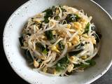 A picture of Korean Inspired Bean Sprouts & Wakame Salad.