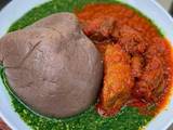 Amala (Plantain Dough) ainihin hoton girkin