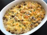 A picture of Creamy Mushroom & Pasta Bake.