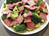 A picture of Sauteed Broccoli with Bacon.