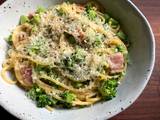 A picture of Quick & Easy Broccoli Spaghetti.