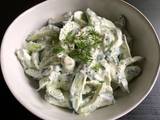 A picture of Cucumber & Celery Yoghurt Salad.