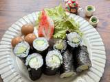 A picture of Cucumber Roll Sushi かっぱ巻き.