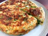 A picture of Rice Cooker Broccoli & Cauliflower Frittata.