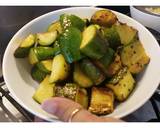 A picture of step 5 of Courgette in Poppy seeds sauce.