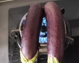 A picture of step 1 of Eggplant.