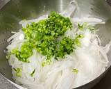 A picture of step 2 of Japanese Daikon Salad.