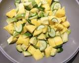 A picture of step 1 of Mango Avocado Salad.