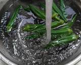 A picture of step 1 of ★ Okra with Nori Seaweed ★.