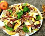 A picture of step 9 of Salad with duck, pears, apples and beets.