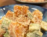 A picture of step 4 of ★ Avocado and Carrot salad with miso-mayo ★.