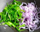 A picture of step 3 of Vegetable Hakka Noodles.