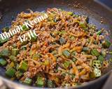 A picture of step 4 of 🥘Bhindi Keema🥘 
 (Okra mince).