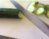 A picture of step 4 of Cucumber salad with sesame.