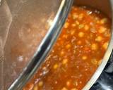 A picture of step 6 of Middle Eastern inspired Chickpea, potato and tomato soup.