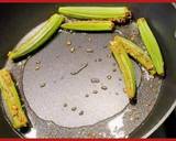 A picture of step 5 of Bharwa Bhindi / Stuffed Okra Recipe.