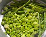 A picture of step 2 of The Savoury Side - Asparagus and Pant-Ys-Gawn Clafoutis.