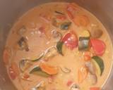 A picture of step 9 of Mixed Vegetable in cream sauce.